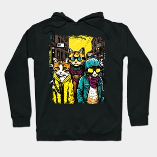 Support Your Local Street Cats Funny Gift Hoodie